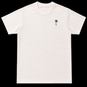 White Waffle T Shirt for Men – Premium Arctic White Textured Tee | Ploceia Coastline - Image 3