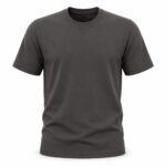 Grey T Shirt for Men – Premium Graphite Ash Everyday Tee | Ploceia Wolft