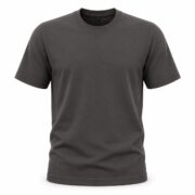 Grey T Shirt for Men – Premium Graphite Ash Everyday Tee | Ploceia Wolft