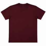 Maroon T Shirt for Men – Premium Burgundy Everyday Tee | Ploceia Wolft - Image 2