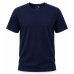 Navy Blue T Shirt for Men – Premium Ocean Navy Everyday Tee | Ploceia Wolft