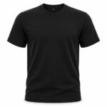 Premium Black T Shirt for Men – Minimal Everyday Tee | Ploceia Wolft