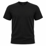 Premium Black T Shirt for Men – Minimal Everyday Tee | Ploceia Wolft