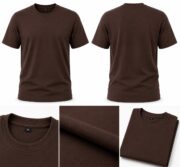Brown T Shirt for Men – Premium Espresso Everyday Tee | Ploceia Wolft - Image 3