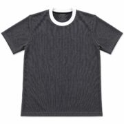 Popcorn T Shirt for Men – Premium Textured Dark Ash T-Shirt | Ploceia Moonk - Image 2